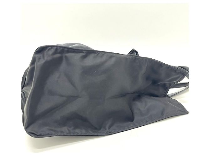 Borsa Tote Prada VA905A Logo Car Motif Nero - vista 8