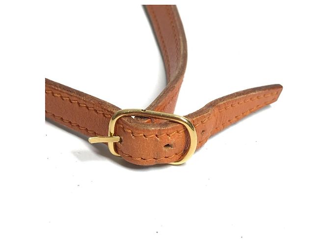Hermès Hermes Vintage Baldo Golf Mini Flap Tasche Orange - Ansicht 10