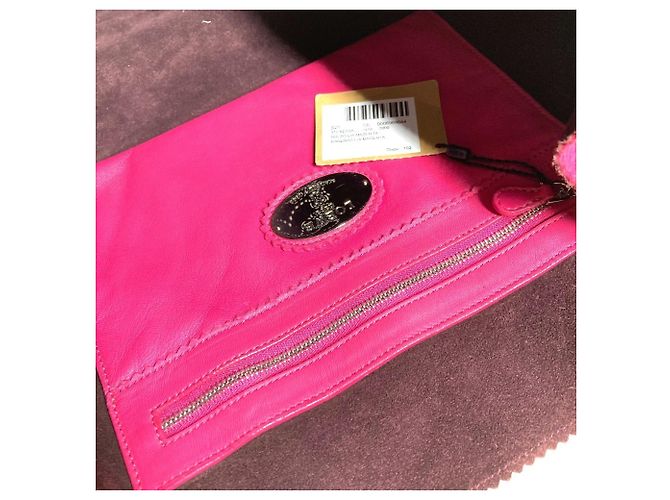 Borsa a tracolla tote Loewe Nappa Anagram Logo Rosa - vista 10