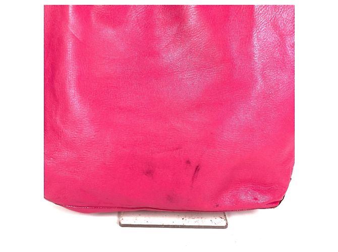 Borsa a tracolla tote Loewe Nappa Anagram Logo Rosa - vista 3