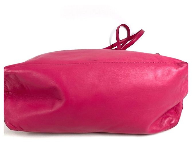 Borsa a tracolla tote Loewe Nappa Anagram Logo Rosa - vista 6
