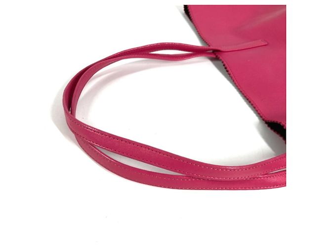Borsa a tracolla tote Loewe Nappa Anagram Logo Rosa - vista 9