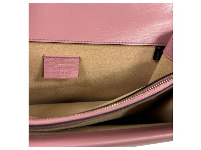 Borsa a Spalla Gucci Valentine Heart Dionysus Rosa - vista 8