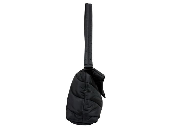 Borsa a tracolla Saint Laurent Loulou Puffer Nero - vista 4