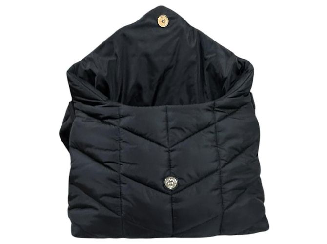 Borsa a tracolla Saint Laurent Loulou Puffer Nero - vista 8