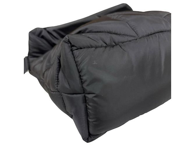 Borsa a tracolla Saint Laurent Loulou Puffer Nero - vista 9