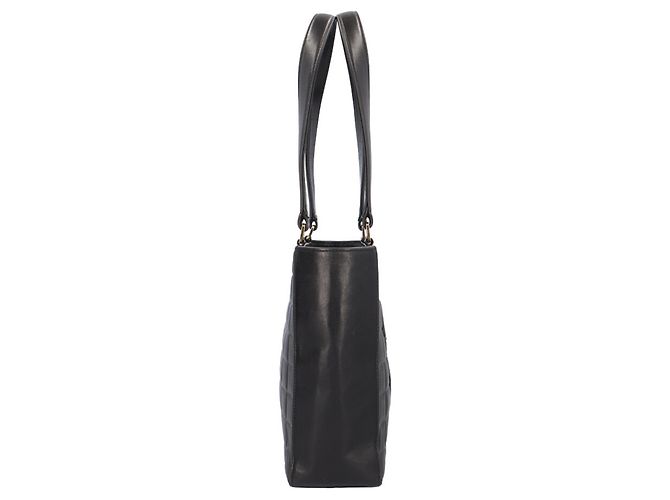Borsa a Spalla Chanel Chocolate Bar Nero - vista 4