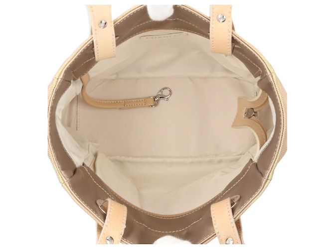 Borsa Tote Chanel Paris Biarritz PM D'oro - vista 8