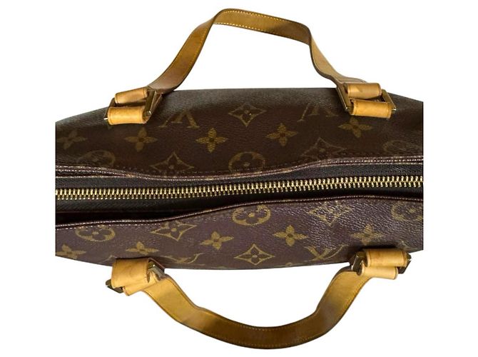 Borsa Tote Louis Vuitton Cabas Piano Monogram Marrone - vista 14