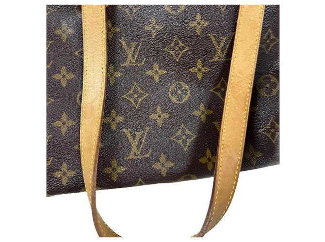 Borsa Tote Louis Vuitton Cabas Piano Monogram Marrone - vista 15