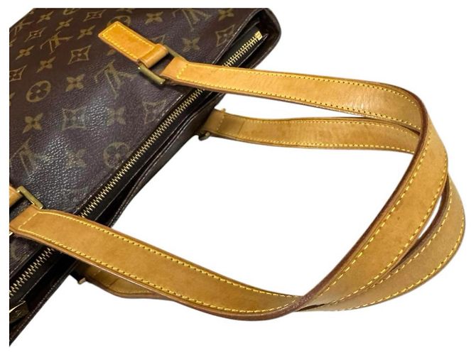 Borsa Tote Louis Vuitton Cabas Piano Monogram Marrone - vista 16