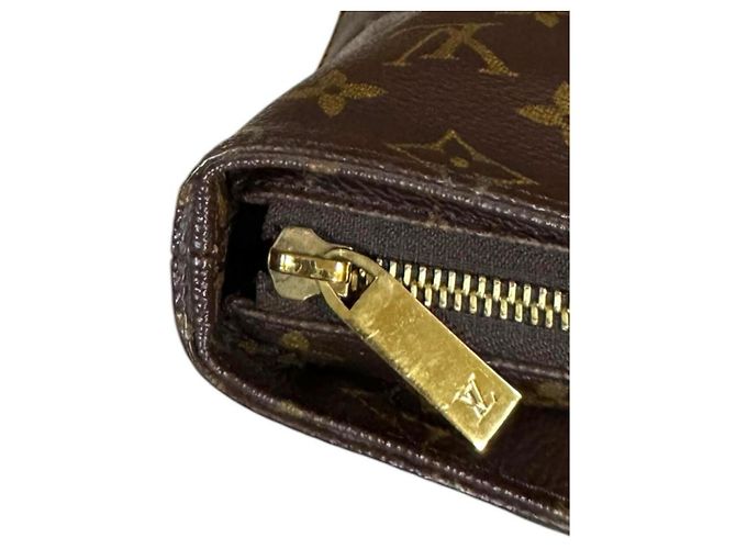 Borsa Tote Louis Vuitton Cabas Piano Monogram Marrone - vista 17