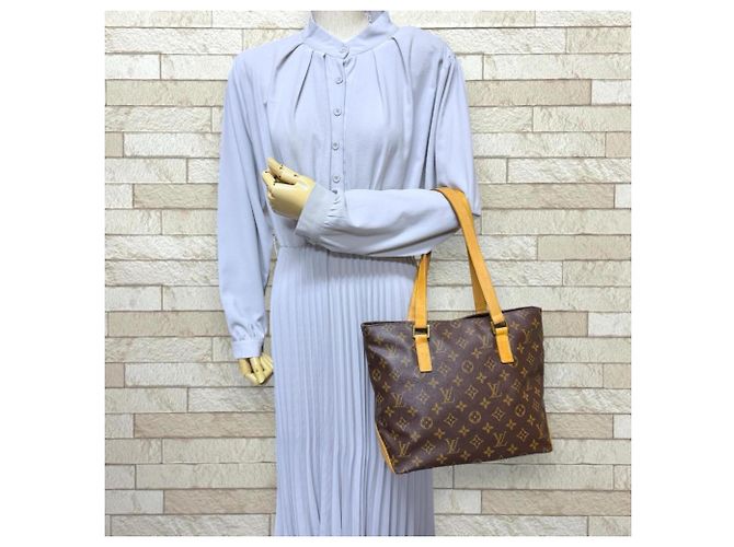 Borsa Tote Louis Vuitton Cabas Piano Monogram Marrone - vista 2