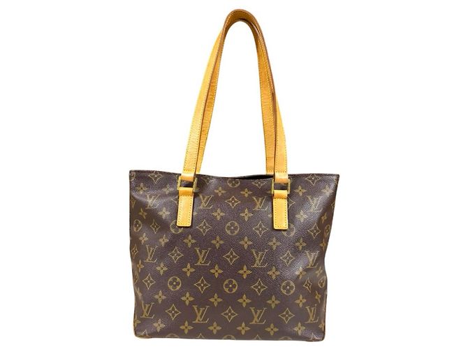 Borsa Tote Louis Vuitton Cabas Piano Monogram Marrone - vista 3