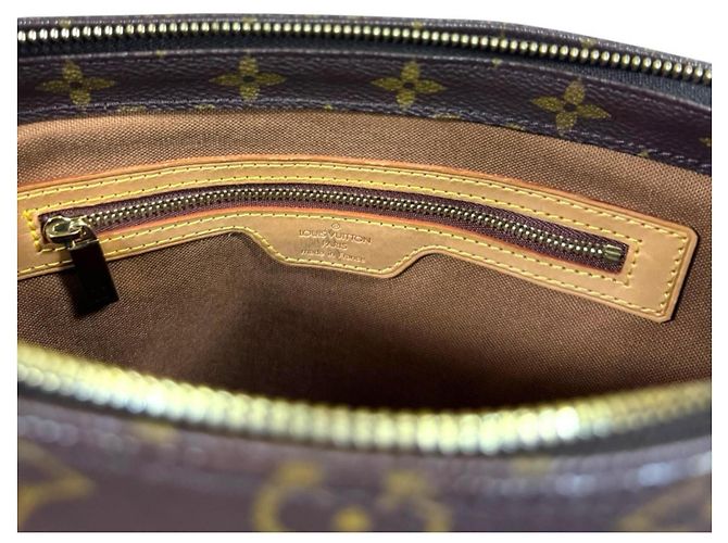Borsa Tote Louis Vuitton Cabas Piano Monogram Marrone - vista 9