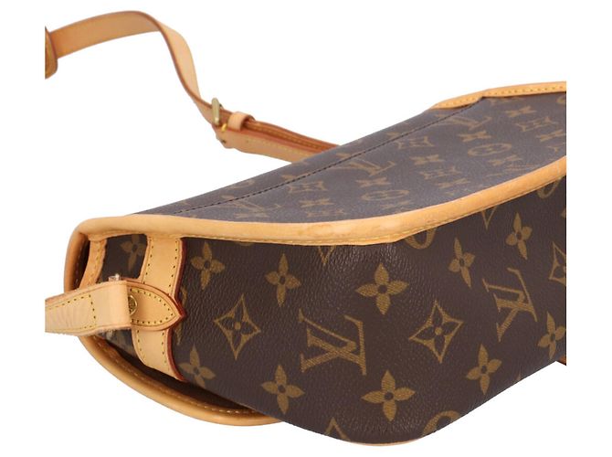 Louis Vuitton Sologne Monogram Shoulder Bag Brown - view 11