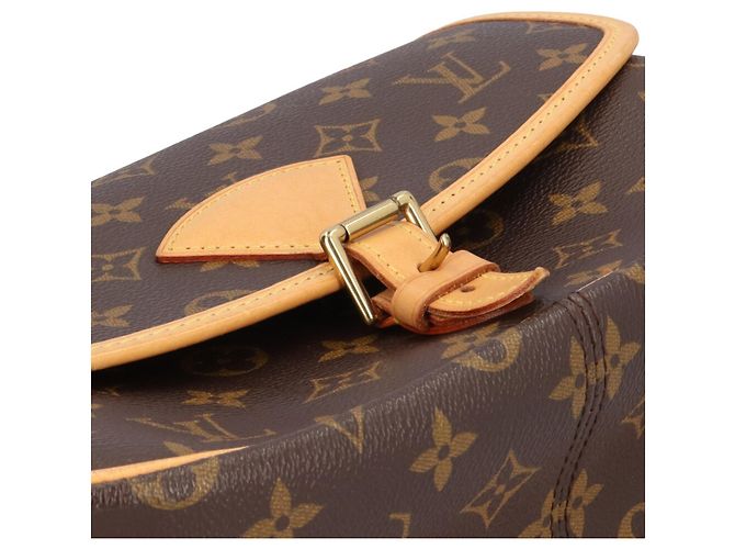Louis Vuitton Sologne Monogram Shoulder Bag Brown - view 12