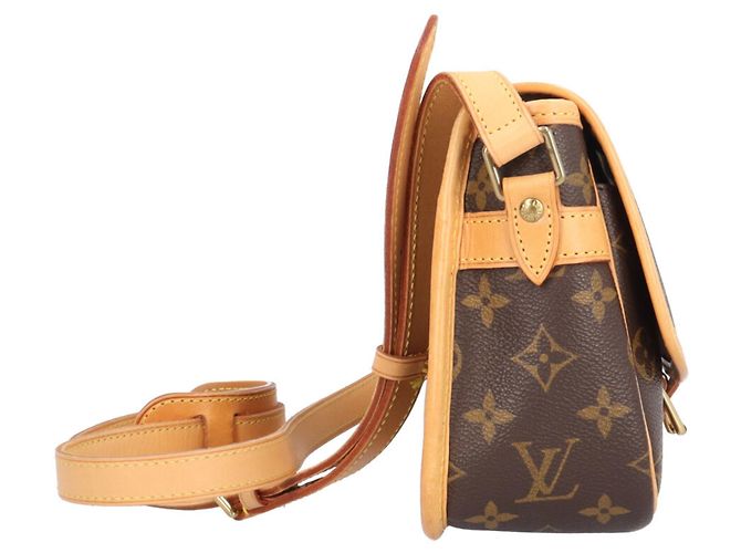 Louis Vuitton Sologne Monogram Shoulder Bag Brown - view 4
