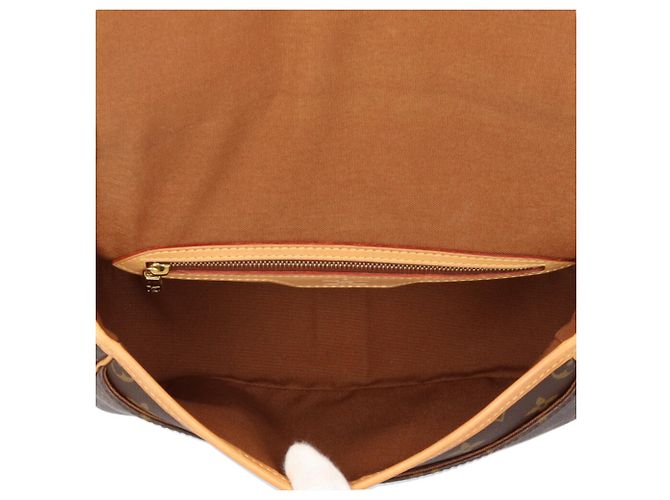Louis Vuitton Sologne Monogram Shoulder Bag Brown - view 6