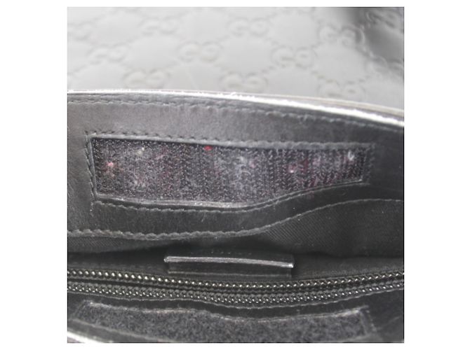 Borsa a tracolla in pelle Shima Gucci Nero - vista 10