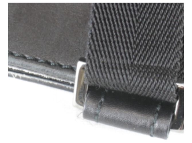 Borsa a tracolla in pelle Shima Gucci Nero - vista 11