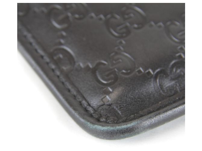 Borsa a tracolla in pelle Shima Gucci Nero - vista 4