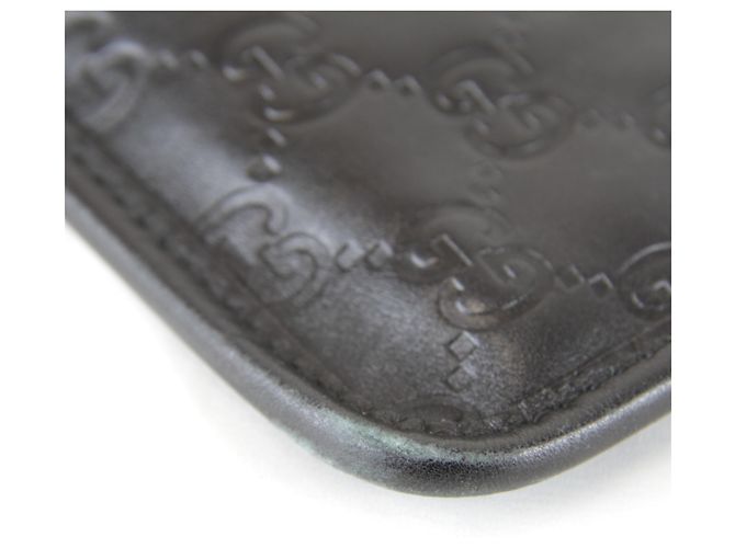 Borsa a tracolla in pelle Shima Gucci Nero - vista 5
