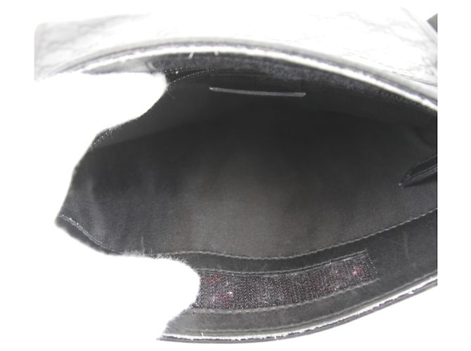 Borsa a tracolla in pelle Shima Gucci Nero - vista 7