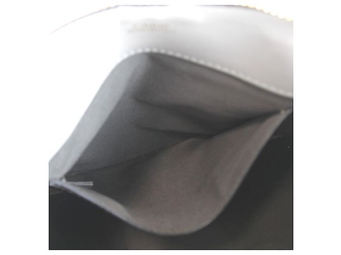 Borsa a mano in pelle grigia Chloé Marrone - vista 9