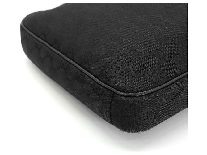 Borsa a Spalla Gucci GG Canvas Nero - vista 15