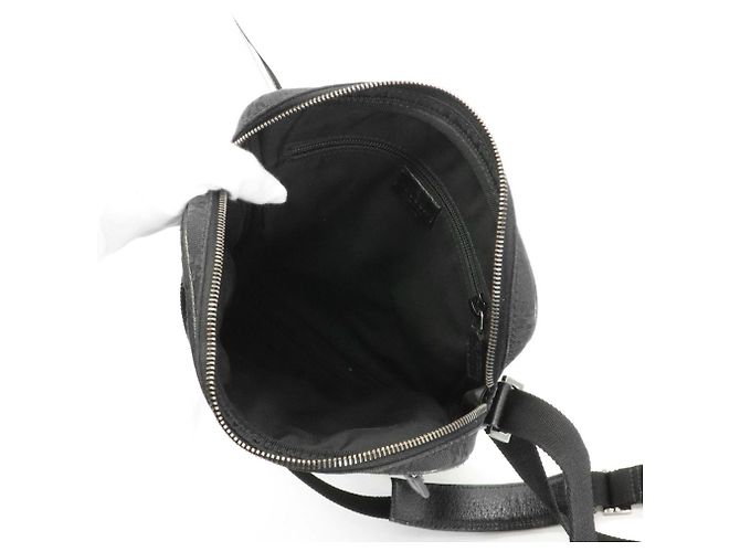 Borsa a Spalla Gucci GG Canvas Nero - vista 9