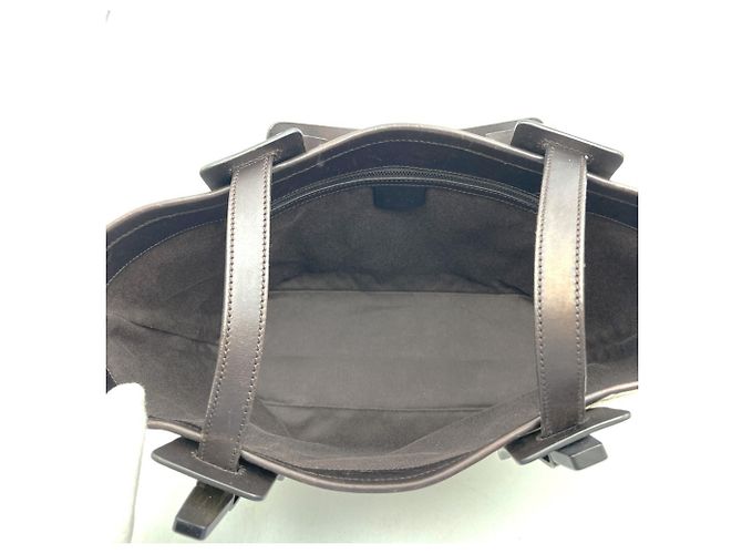 Borsa Tote Gucci GG Canvas Marrone - vista 6
