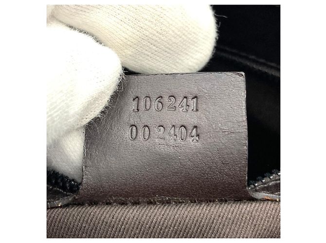 Borsa Tote Gucci GG Canvas Marrone - vista 8
