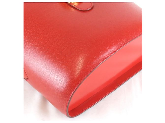 Borsa a tracolla in pelle rossa Gucci Rosso - vista 3