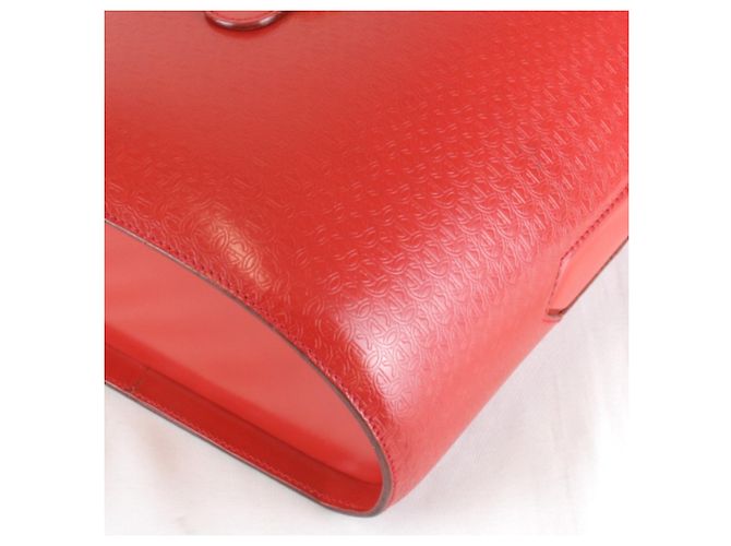 Borsa a tracolla in pelle rossa Gucci Rosso - vista 4