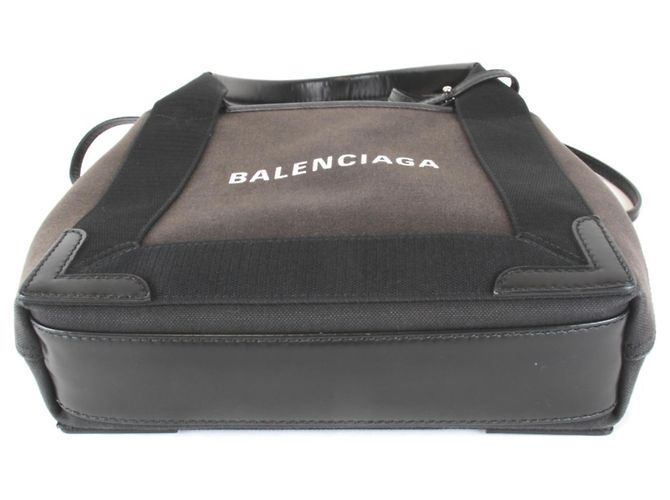 Borsa a mano in tela Balenciaga 390346-1000 - vista 5