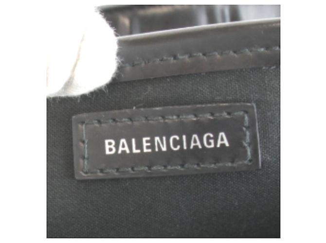 Borsa a mano in tela Balenciaga 390346-1000 - vista 7