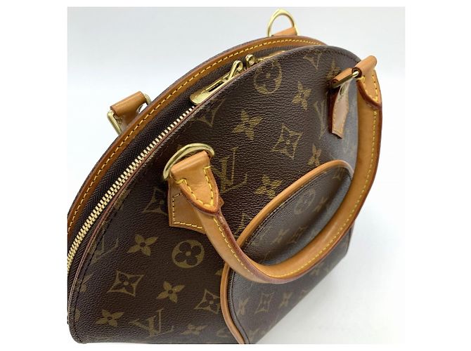 Borsa Louis Vuitton Ellipse PM Marrone Monogramma - vista 2