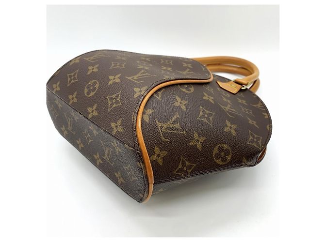 Borsa Louis Vuitton Ellipse PM Marrone Monogramma - vista 3