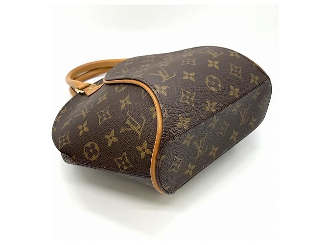 Borsa Louis Vuitton Ellipse PM Marrone Monogramma - vista 4