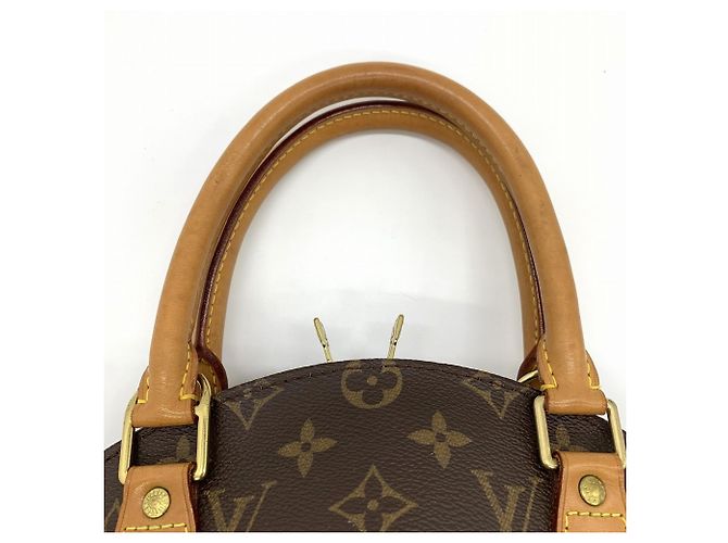 Borsa Louis Vuitton Ellipse PM Marrone Monogramma - vista 6