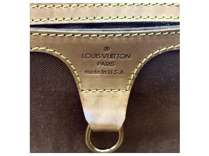 Borsa Louis Vuitton Ellipse PM Marrone Monogramma - vista 8