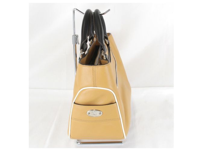 Céline Borsa in pelle marrone Celine - vista 2