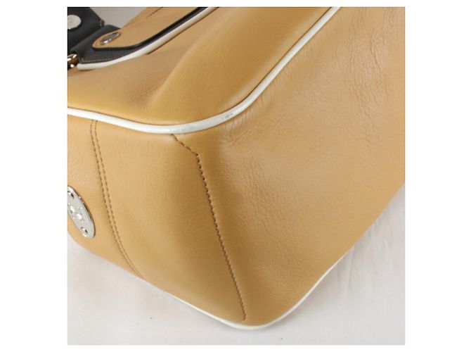 Céline Borsa in pelle marrone Celine - vista 3