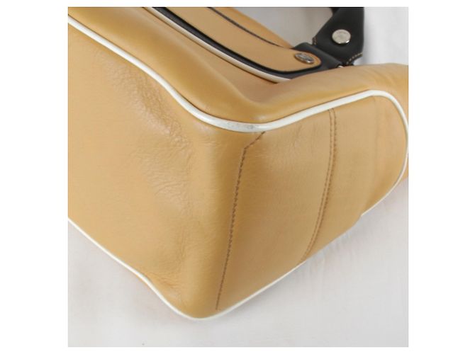 Céline Borsa in pelle marrone Celine - vista 4