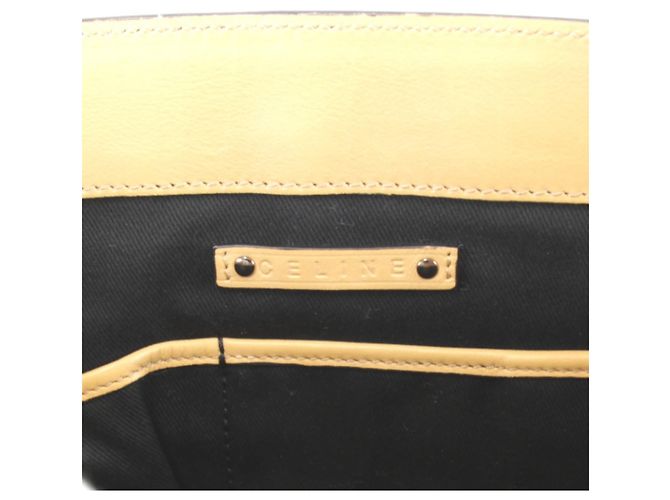 Céline Borsa in pelle marrone Celine - vista 6