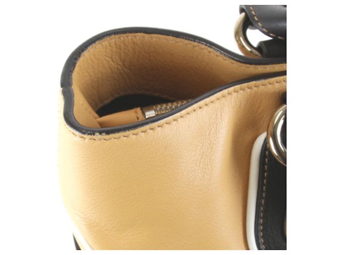 Céline Borsa in pelle marrone Celine - vista 9