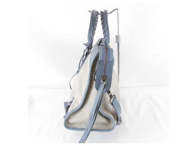 Borsa a mano beige Balenciaga Modello 115748 - vista 3