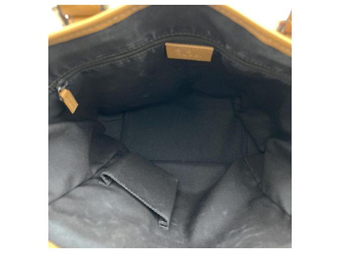 Borsa Tote Gucci Flora Marrone Arancione - vista 6