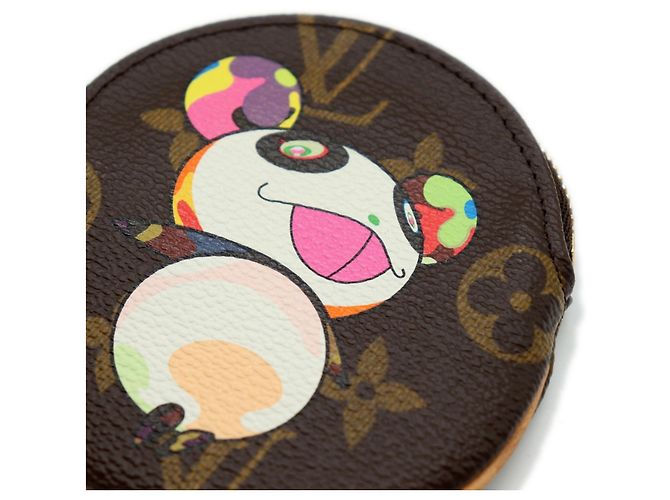 Louis Vuitton Portemonnaie Long Coin Case Marrone Monogramma - vista 3